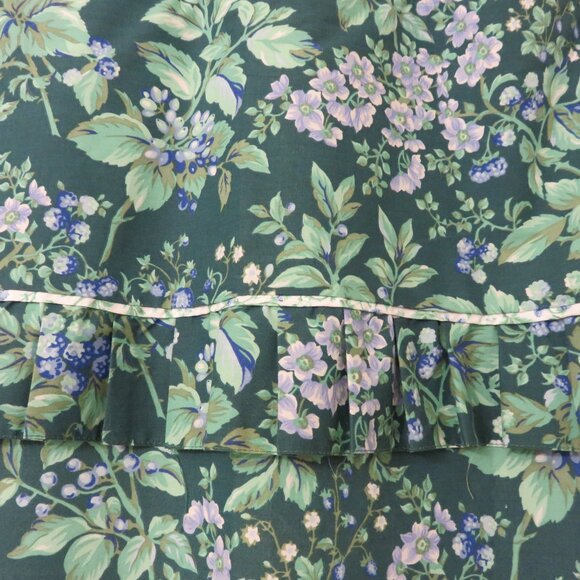 Vintage EUC Laura Ashley Bramble Shower Curtain w/ Ruffle 70"x 74" - Picture 3 of 8